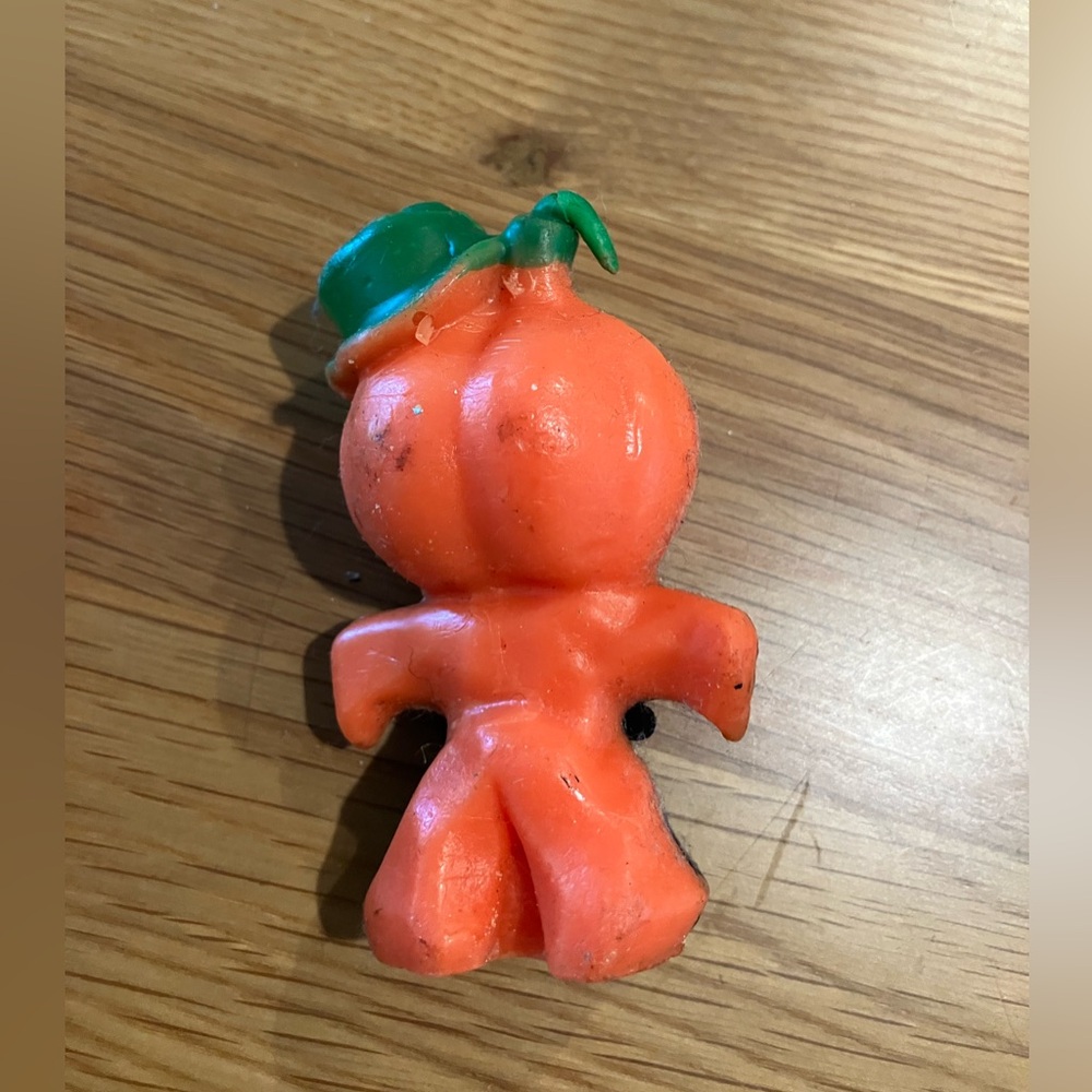 Vintage Halloween Pumpkin Figurine Candles - Picture 7 of 8